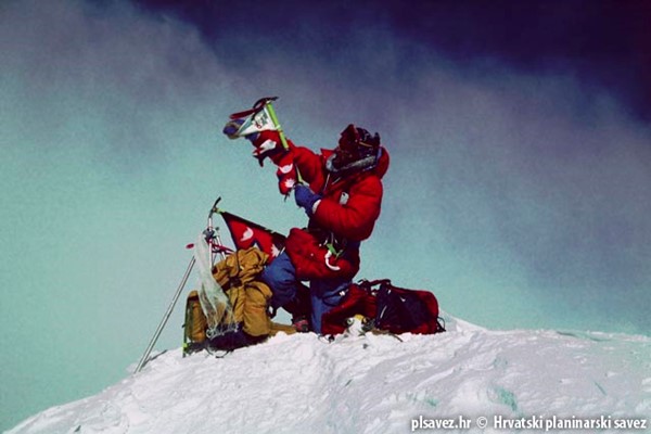 Stipe Božić, najuspješniji hrvatski alpinist - na Mount Everestu